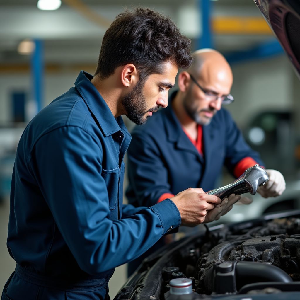 Mantenimiento preventivo de vehículos